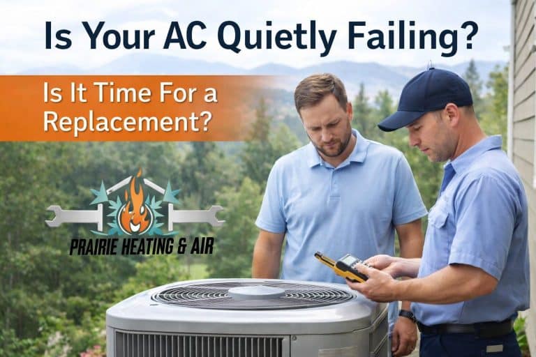 Ac failing Replacement Questions